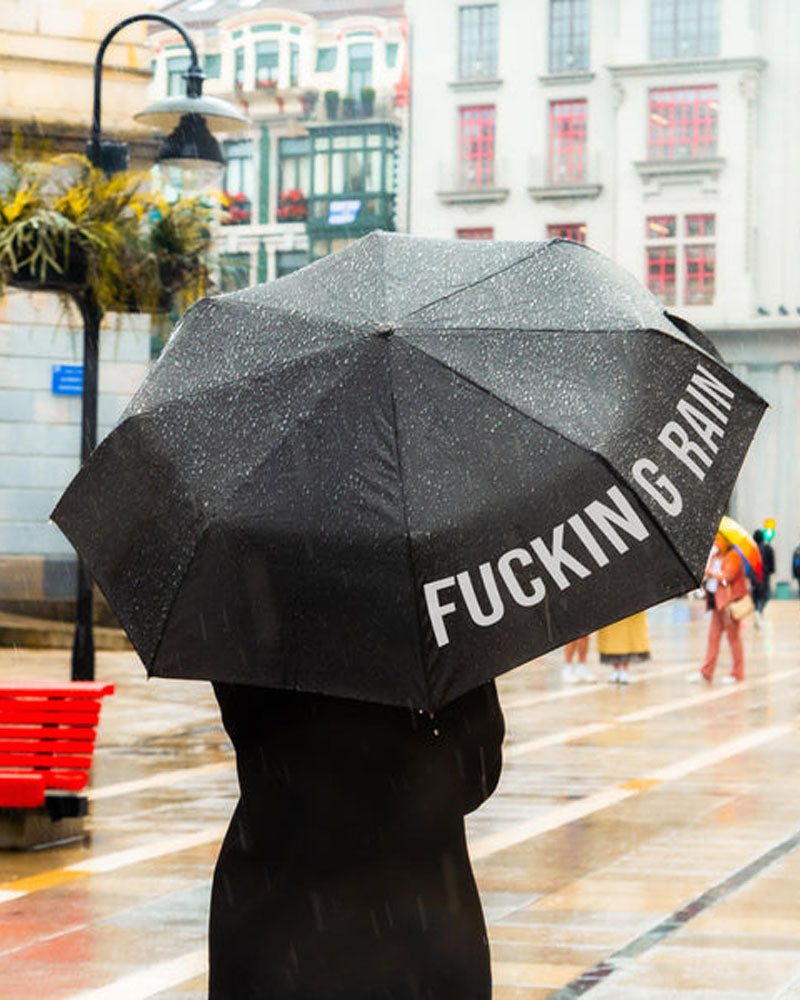 Parapluie pliant fucking rain fisura