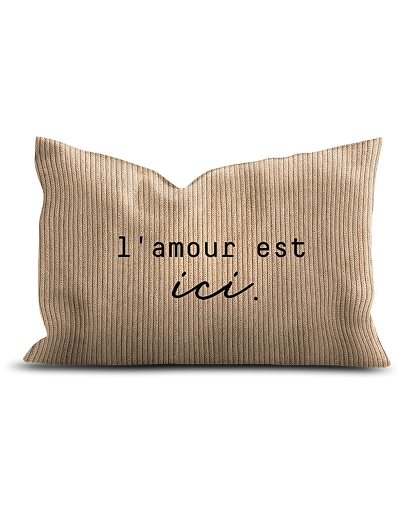 Coussins PODEVACHE - Coussin l amour 40/60 podevache