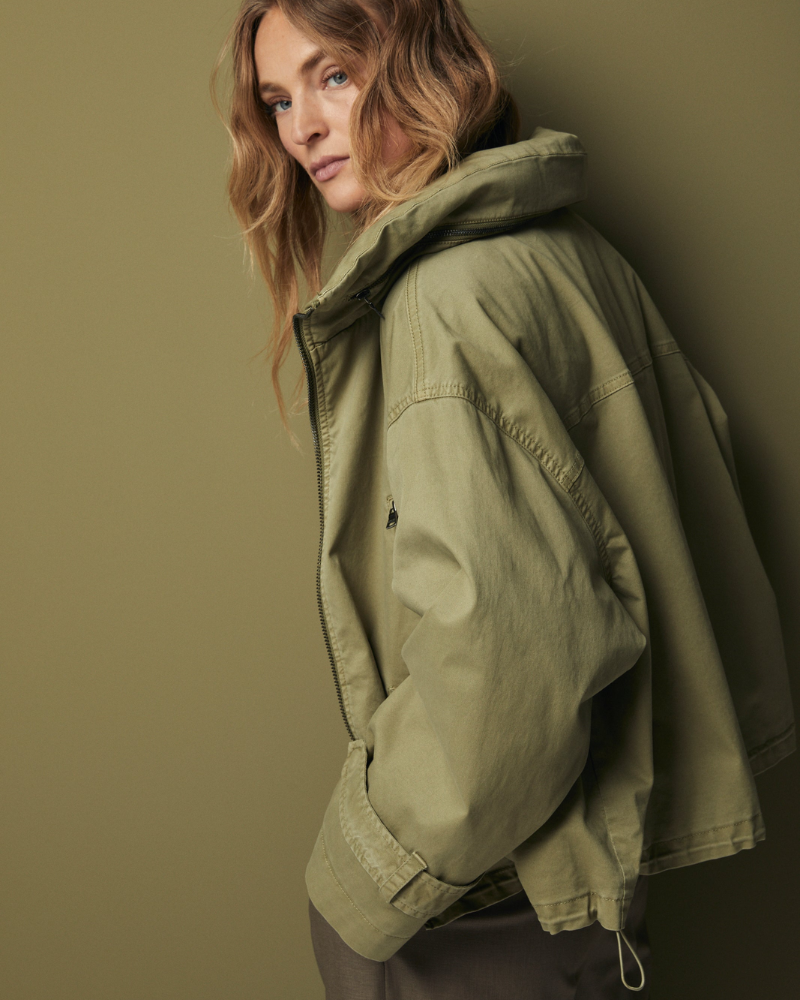 Parka blonde n8