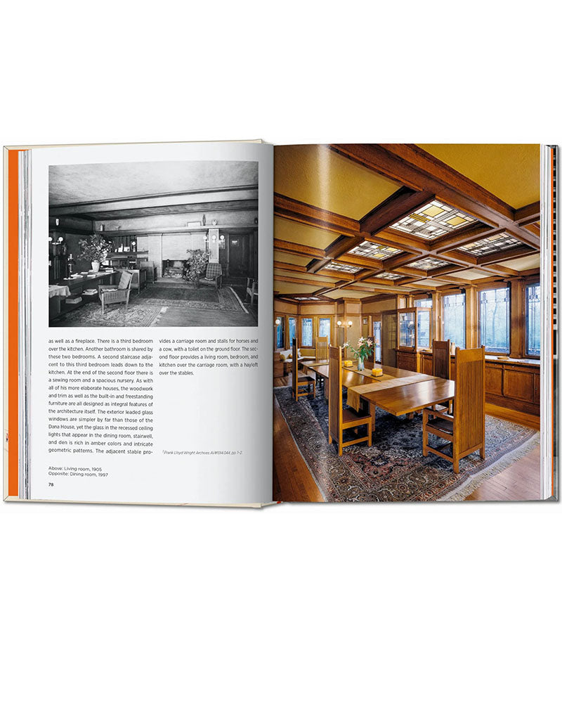 Livres TASCHEN - Frank lloyd wright taschen