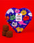 Epicerie LE CHOCO DES FRANC - Coffret coeur truffes le chocolat des francais