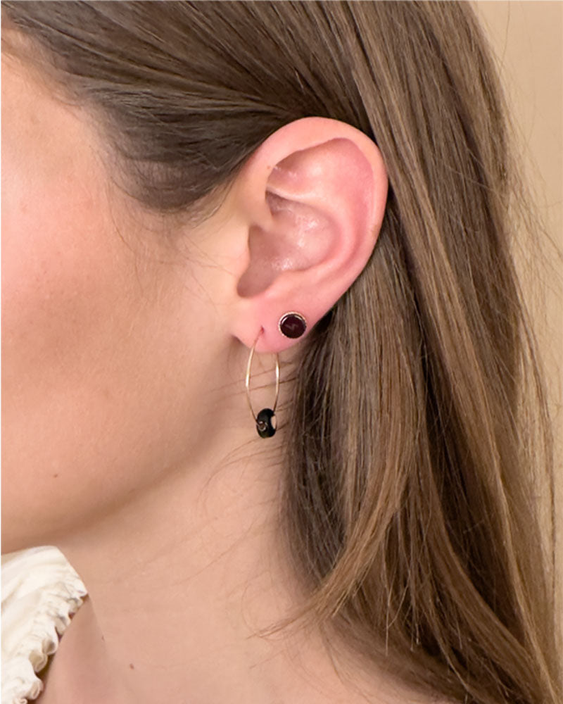 Collection de Boucles d'oreilles en paille - Isabelle Vermont - Isabelle  Vermont